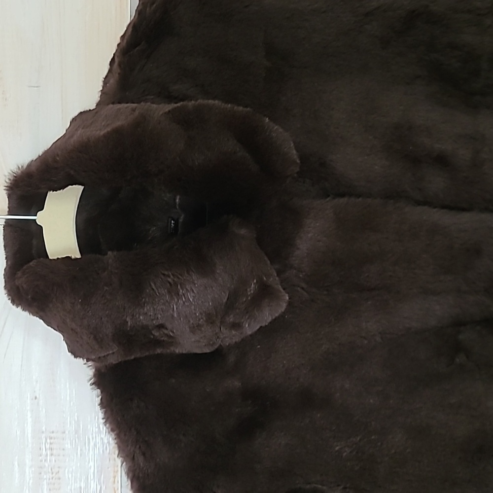 Avanti Rabbit Fur Coat - Picture 2 of 10